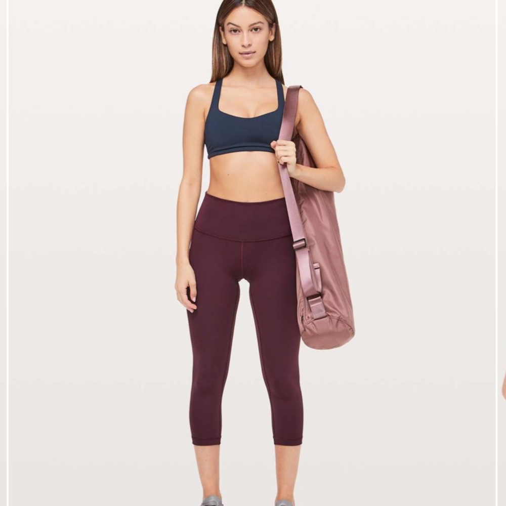 Lululemon Wunder Under Crop Hi-Rise (dark Adobe)